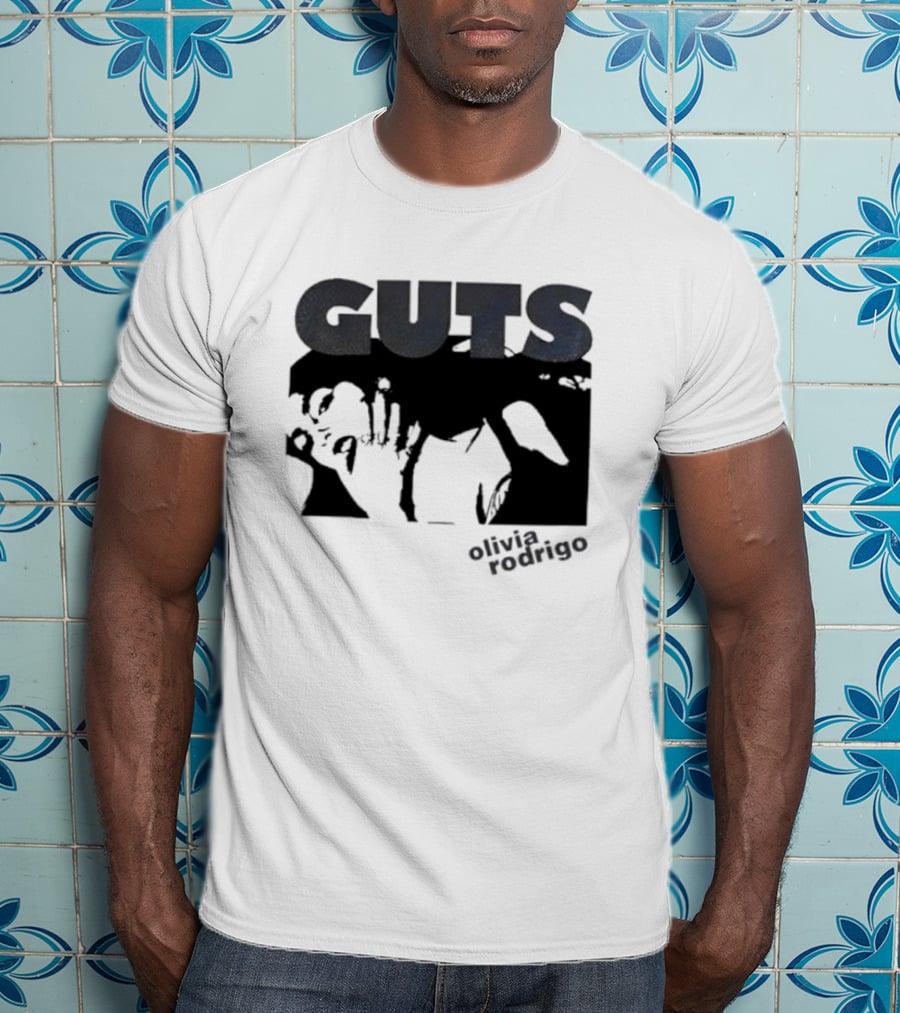 Guts Olivia Rodrigo Glittering T-Shirt