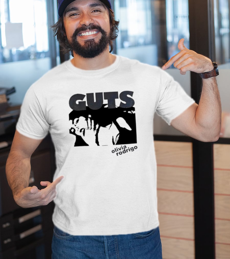Guts Olivia Rodrigo Glittering T-Shirt