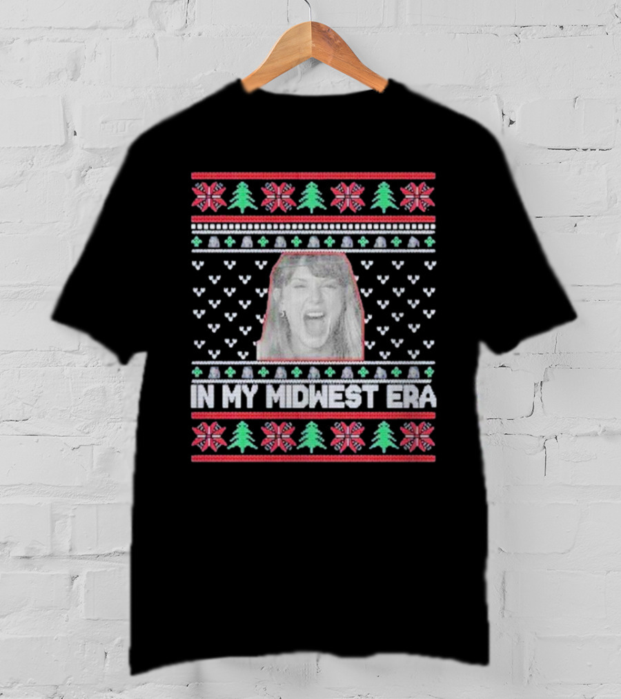 In My Midwest Era Ugly Sweater Holiday T-Shirt