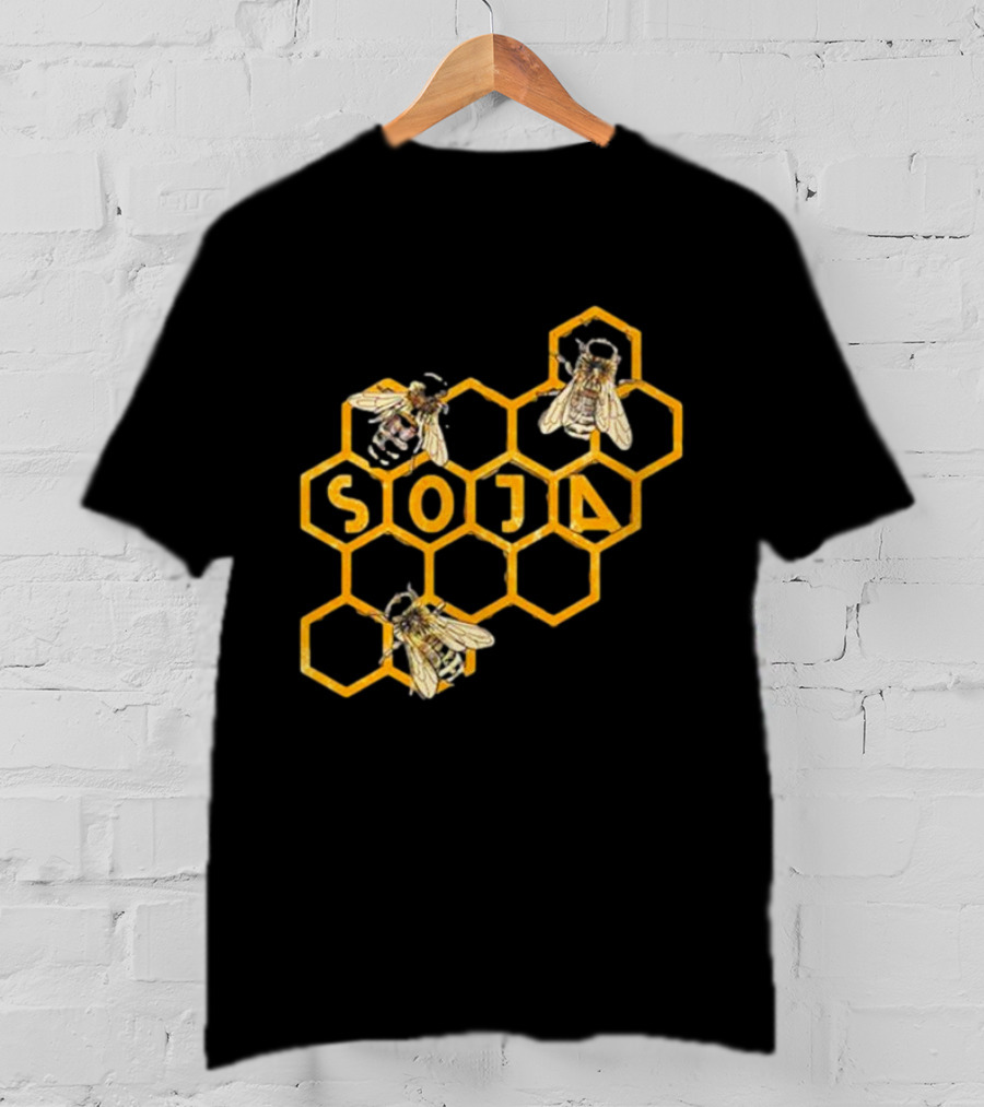 SOJA Bee Honeycomb T-Shirt