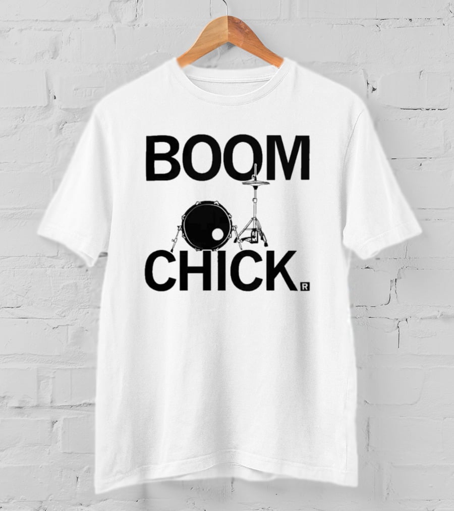 Boom Chick Drums Band Music T-Shirt