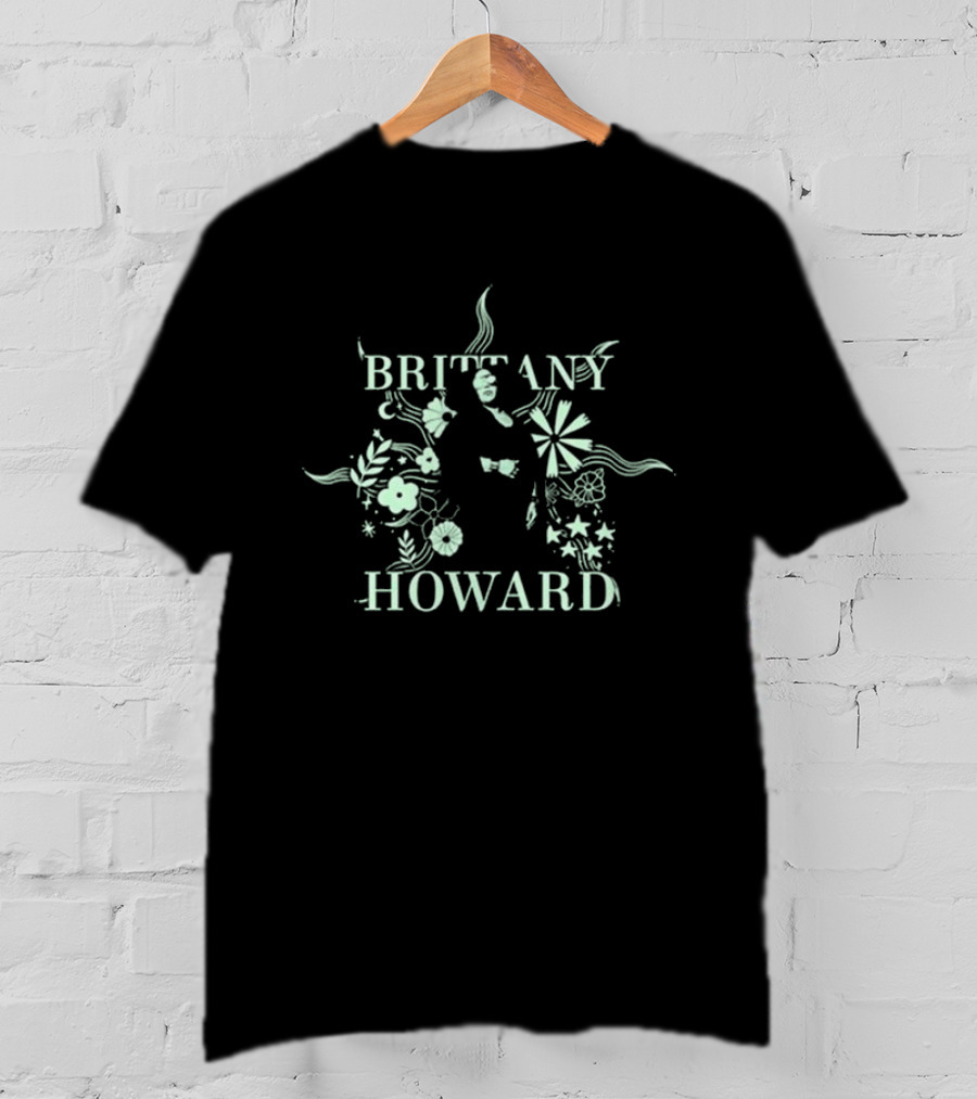 BRITTANY HOWARD Flower And Stars Motif T-Shirt