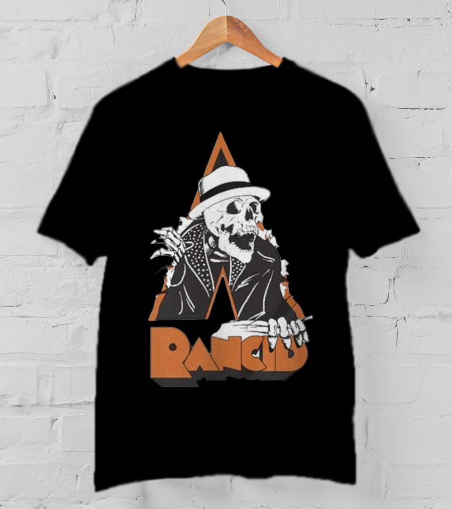 Rancid Skull Retro Style Ultra Breakout T-Shirt