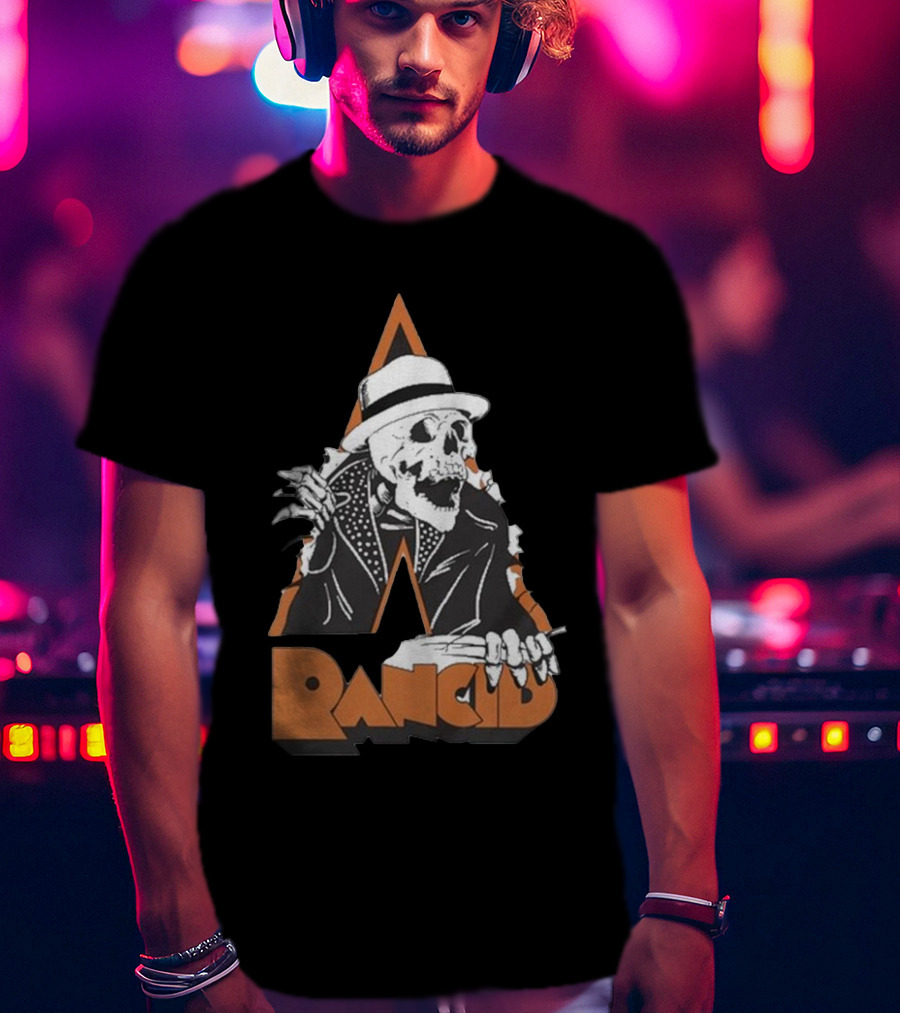 Rancid Skull Retro Style Ultra Breakout T-Shirt