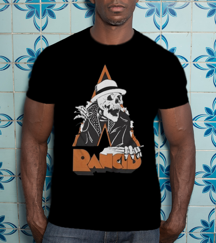 Rancid Skull Retro Style Ultra Breakout T-Shirt