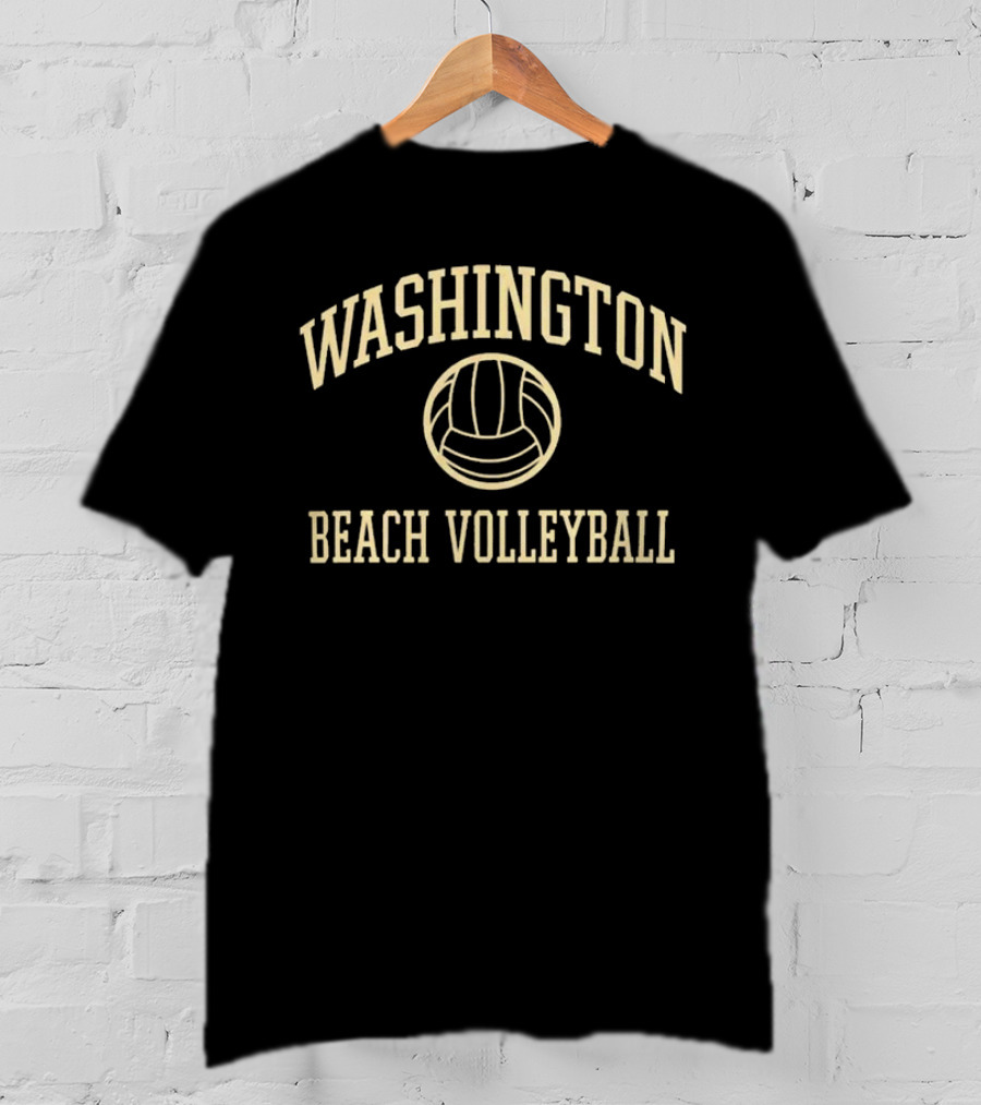Washington Huskies Beach Volleyball Washington Beach Volleyball T-Shirt
