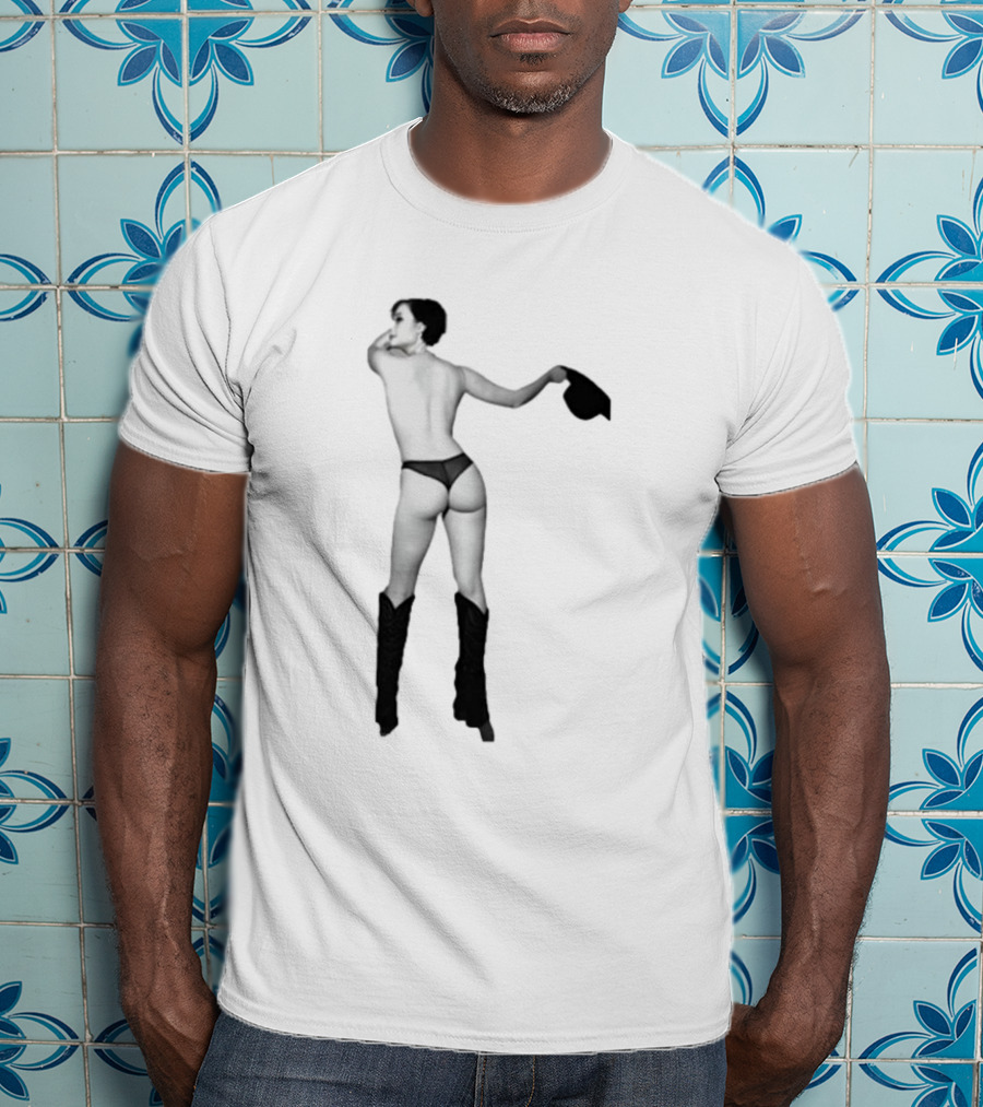 Harli Cowboy Boots Photographic T-Shirt