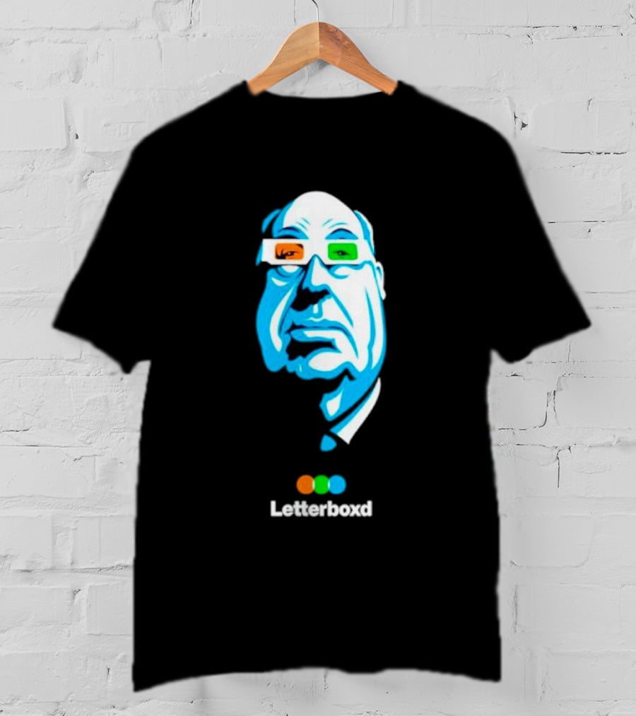 Hitch Portrait Pop Art Letterboxd T-Shirt