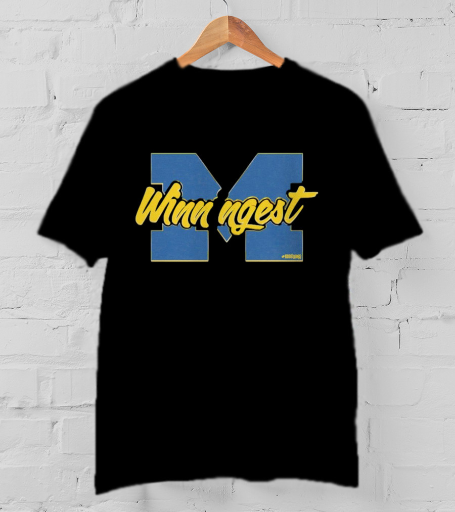 Michigan Wolverines Winningest Block M T-Shirt