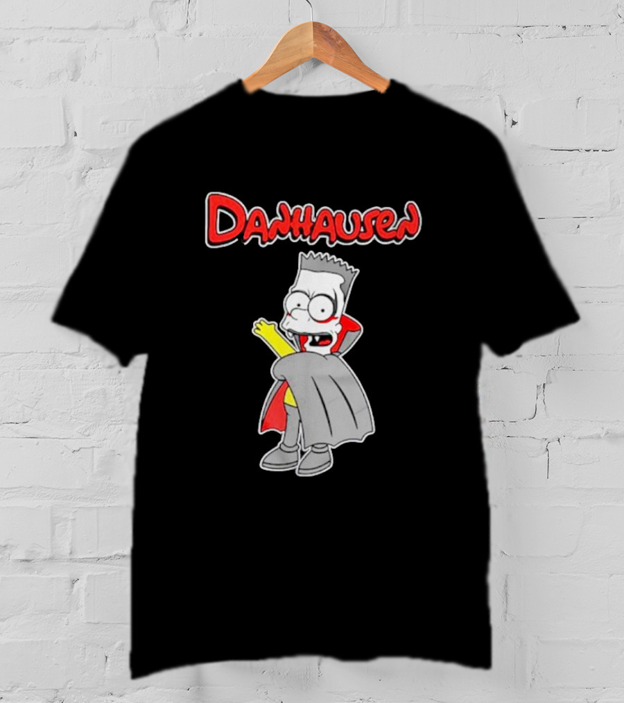 Danhausen Bootleghausen Cartoon Homage Character Mashup T-Shirt
