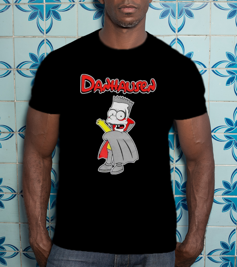 Danhausen Bootleghausen Cartoon Homage Character Mashup T-Shirt