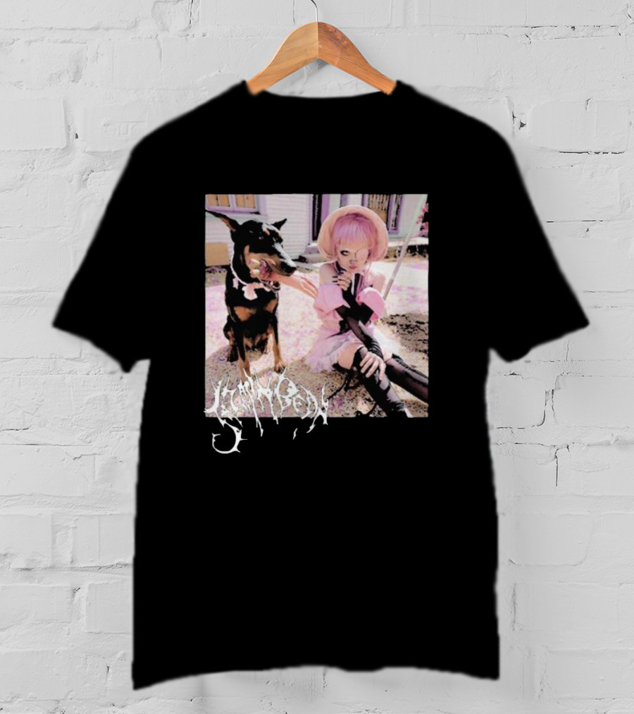 Jazmin Bean Yandere Aesthetic Pink Wig Dog T-Shirt
