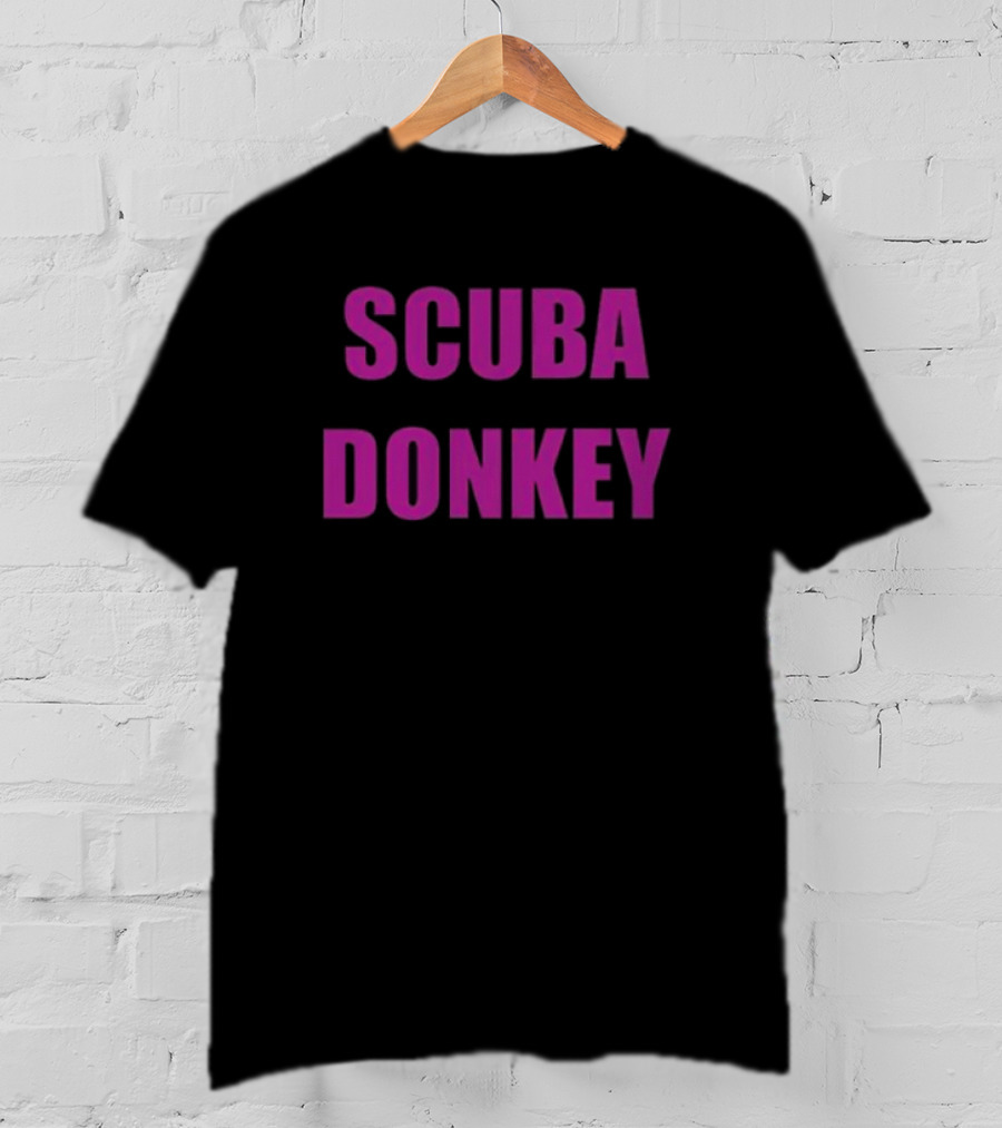 Scuba Donkey Adam Mcintyre T-Shirt