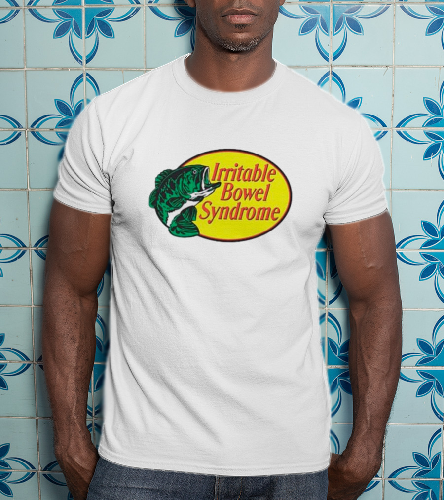 Irritable Bowel Syndrome Bass Fish T-Shirt