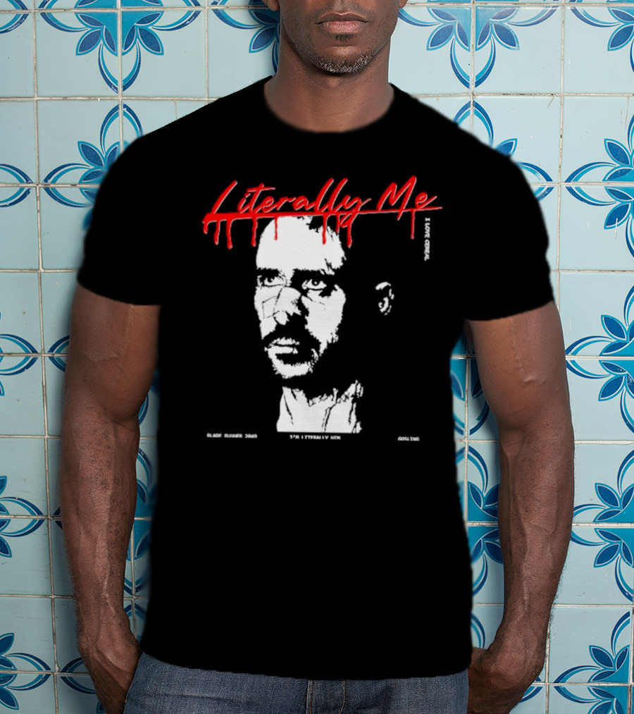 Literally Me Blade Runner 2049 Ryan Gosling I Love Cereal T-Shirt