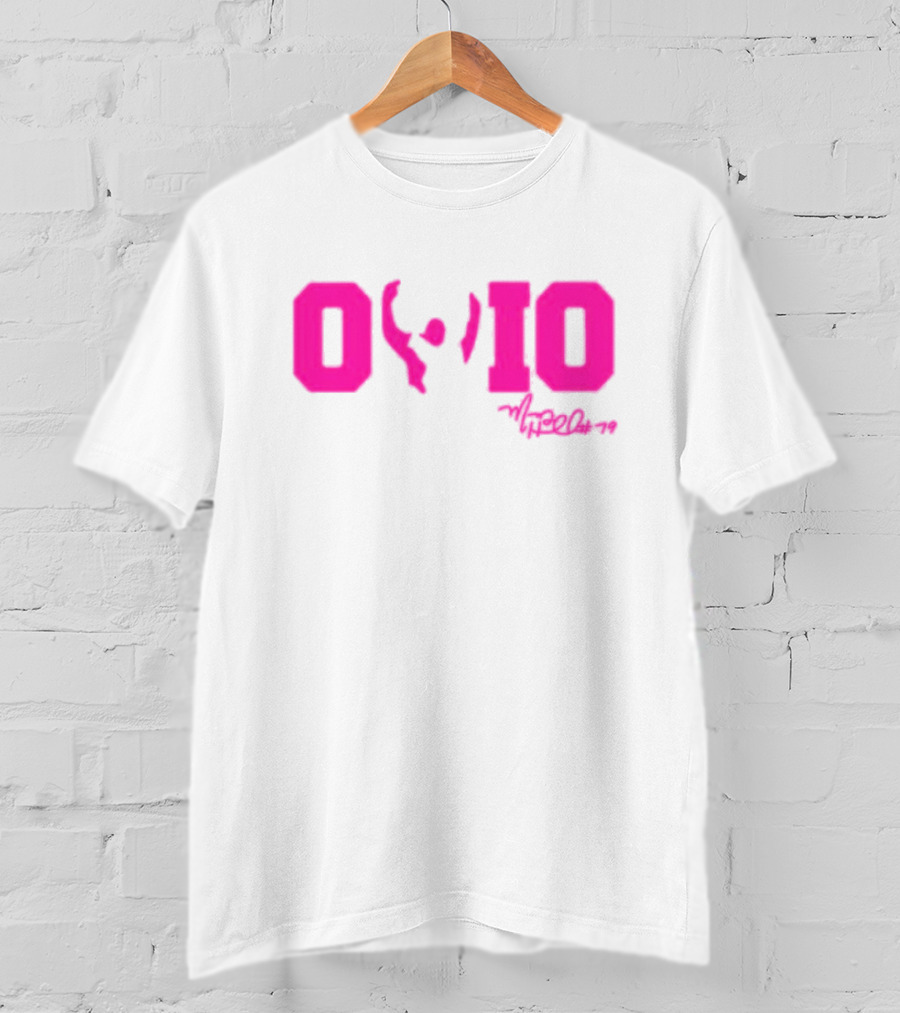 Ohio State Marcus Hall Signature O-H-I-O T-Shirt