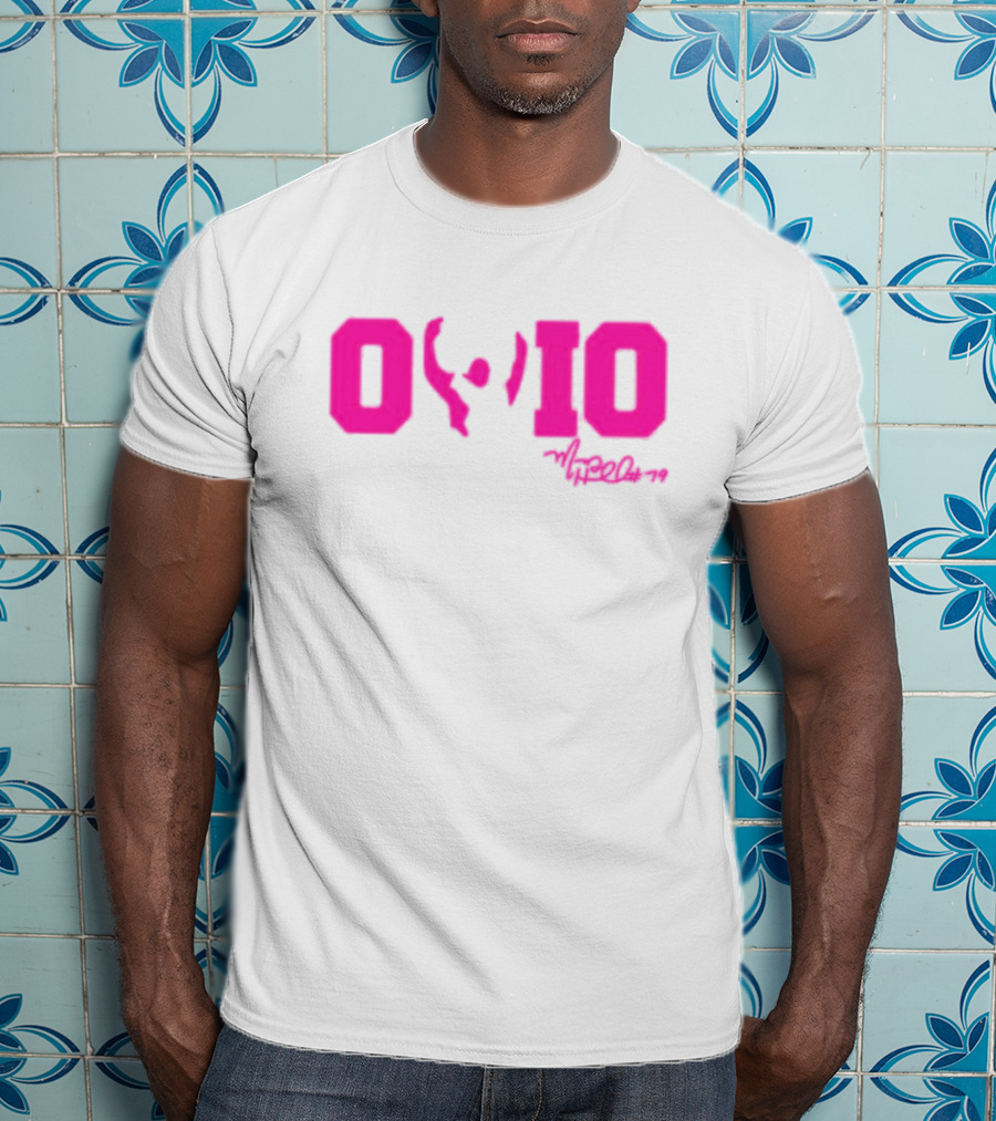 Ohio State Marcus Hall Signature O-H-I-O T-Shirt