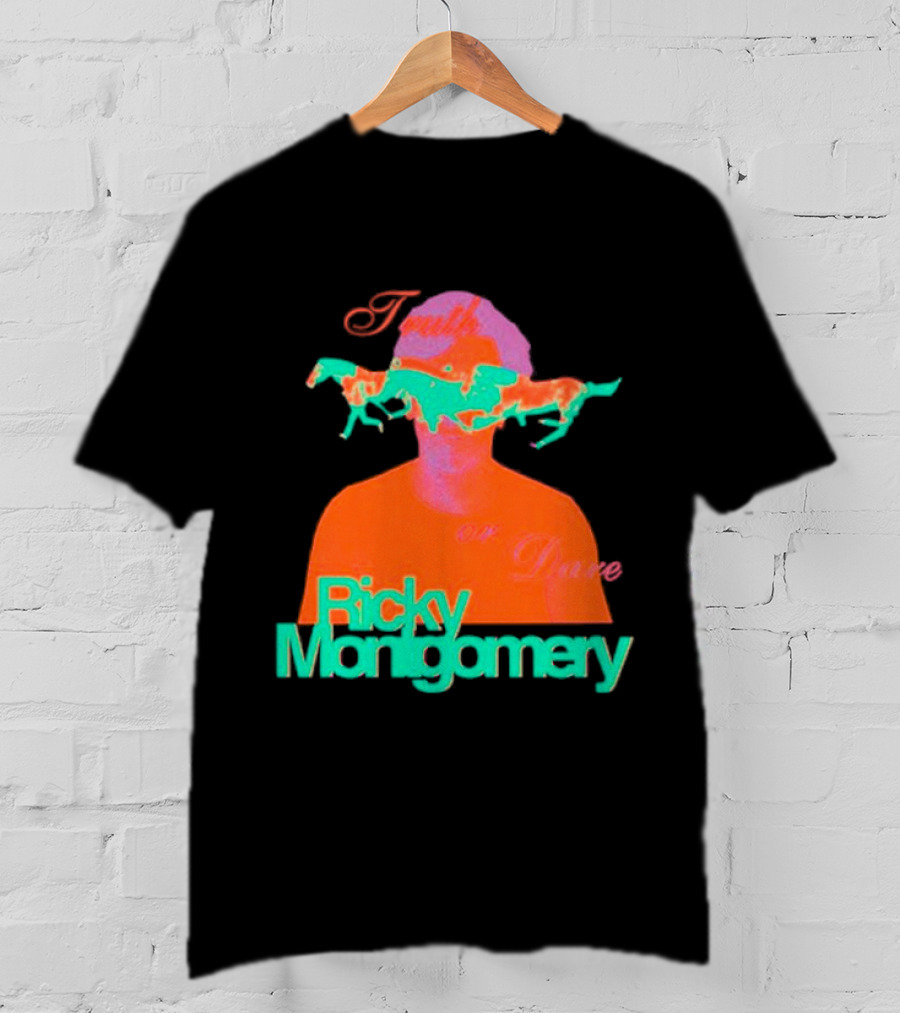 Ricky Montgomery Truth Or Dare Vibrant Horse Overlay T-Shirt