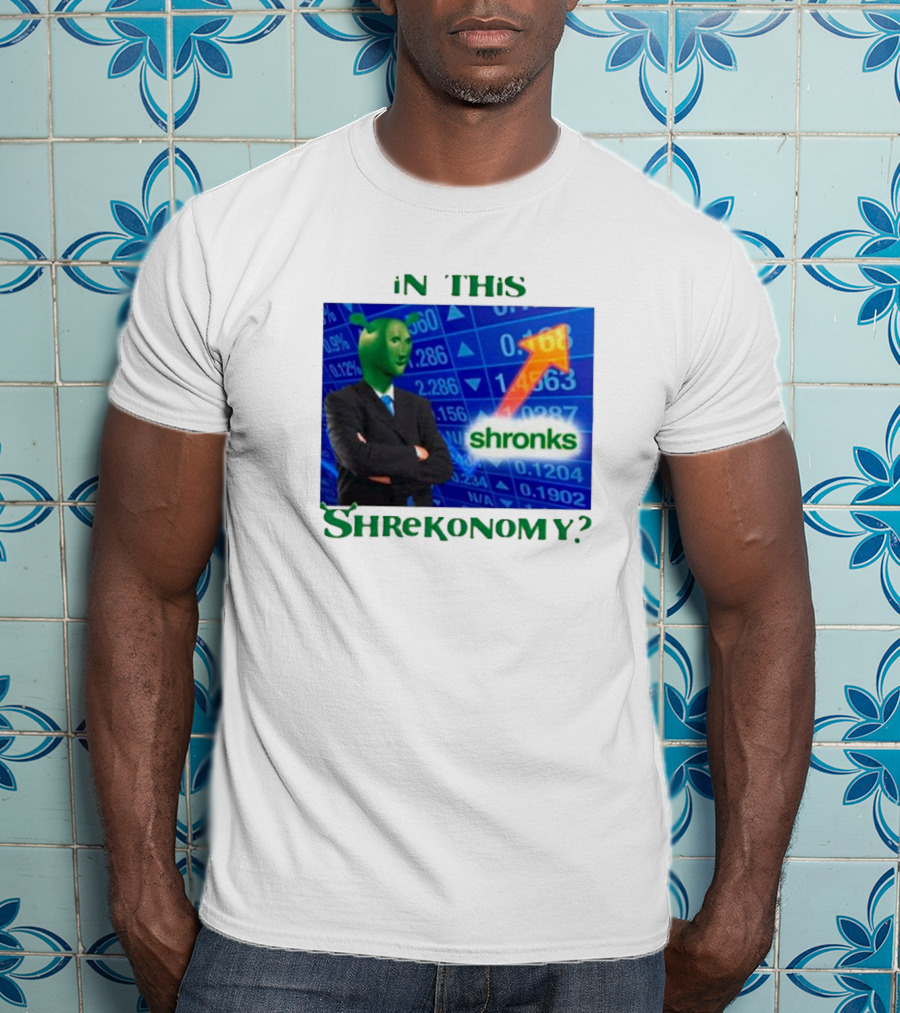 In This Shrekonomy Shronks Stock Market T-Shirt