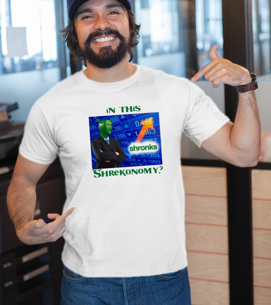 In This Shrekonomy Shronks Stock Market T-Shirt