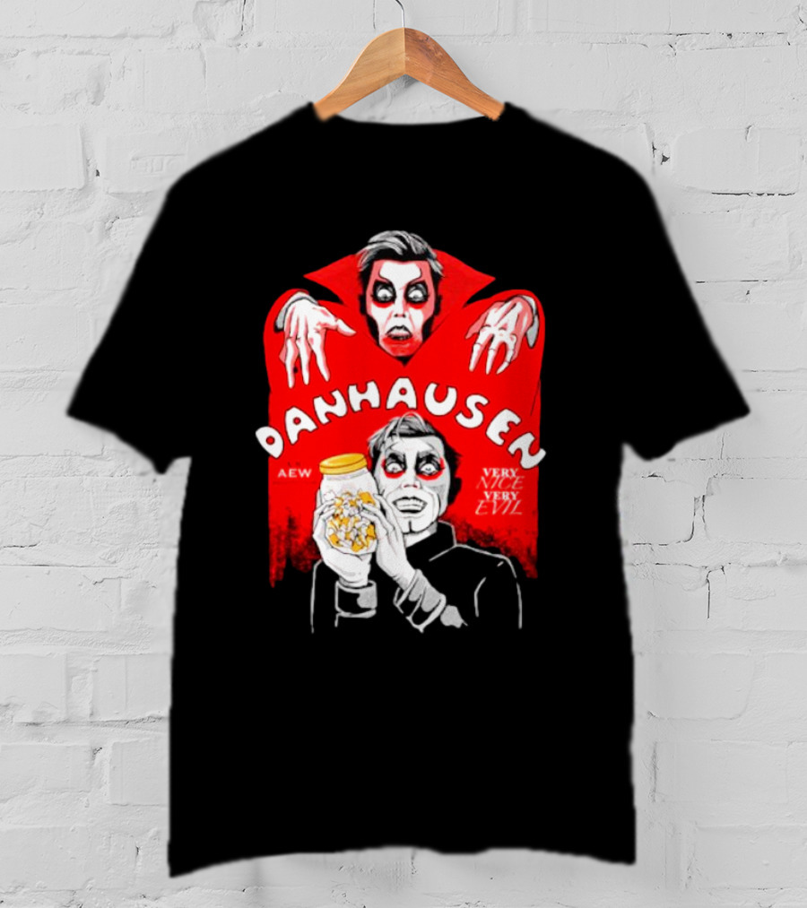 AEW Danhausen Very Nice Very Evil Faust T-Shirt