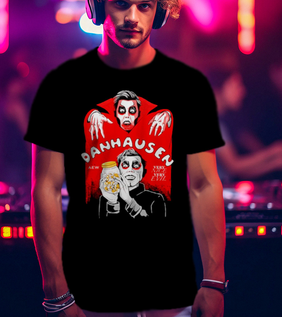 AEW Danhausen Very Nice Very Evil Faust T-Shirt