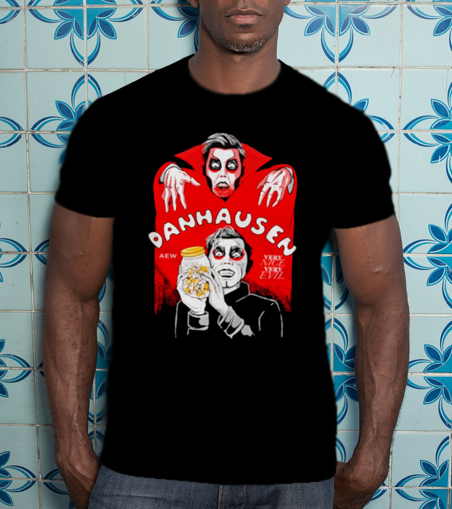 AEW Danhausen Very Nice Very Evil Faust T-Shirt