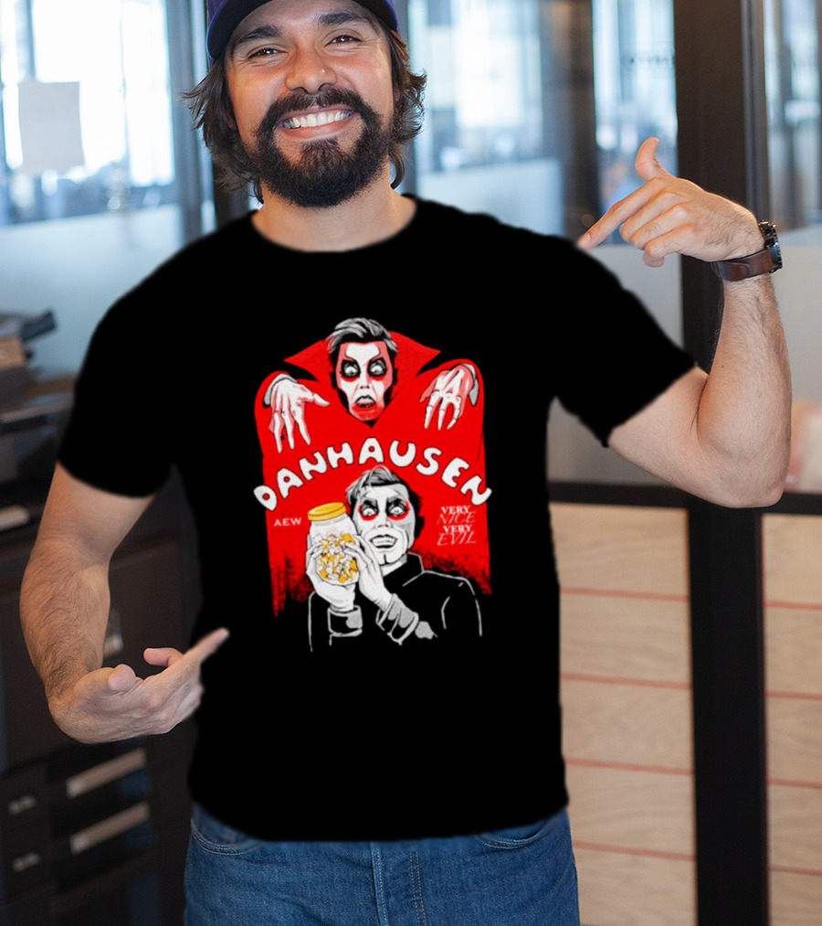 AEW Danhausen Very Nice Very Evil Faust T-Shirt