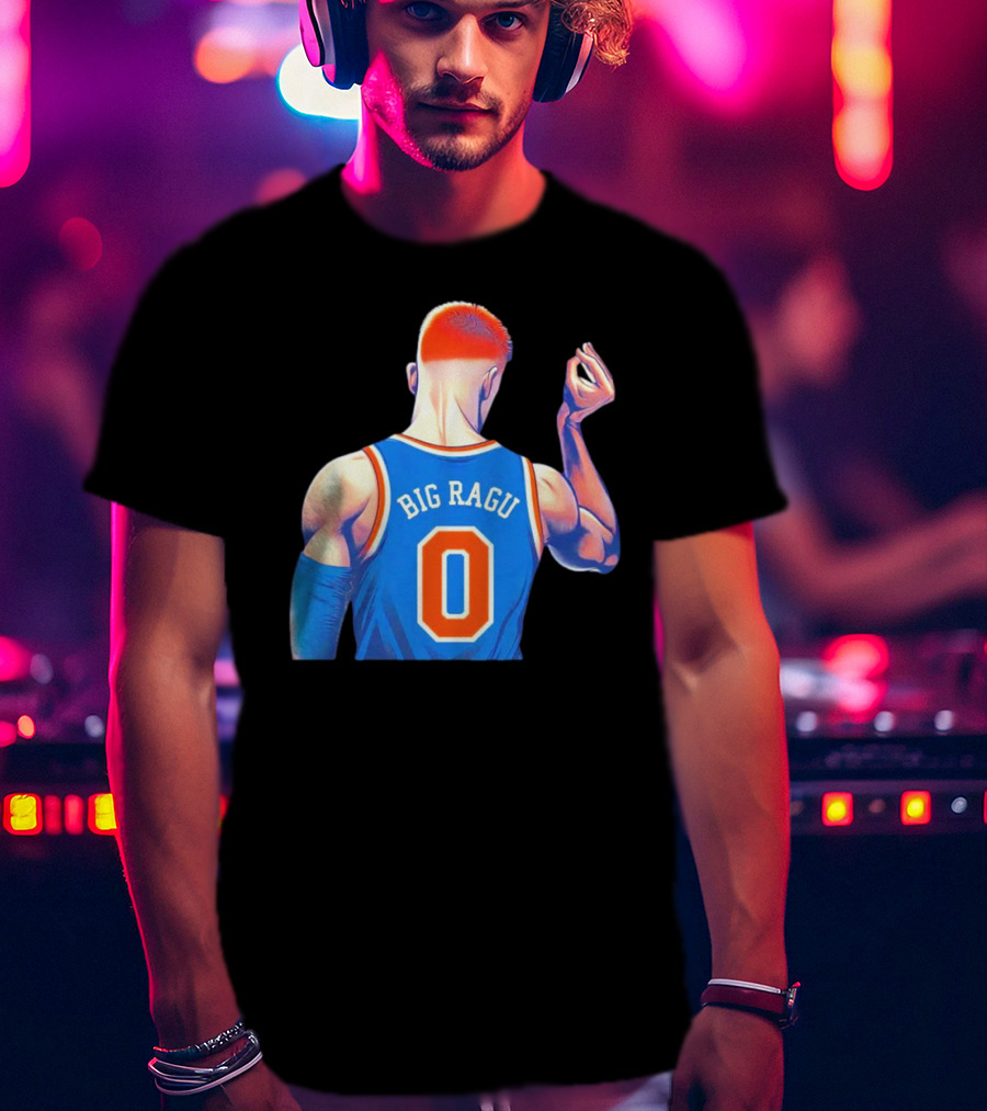 Big Ragu New York Knicks Basketball T-Shirt