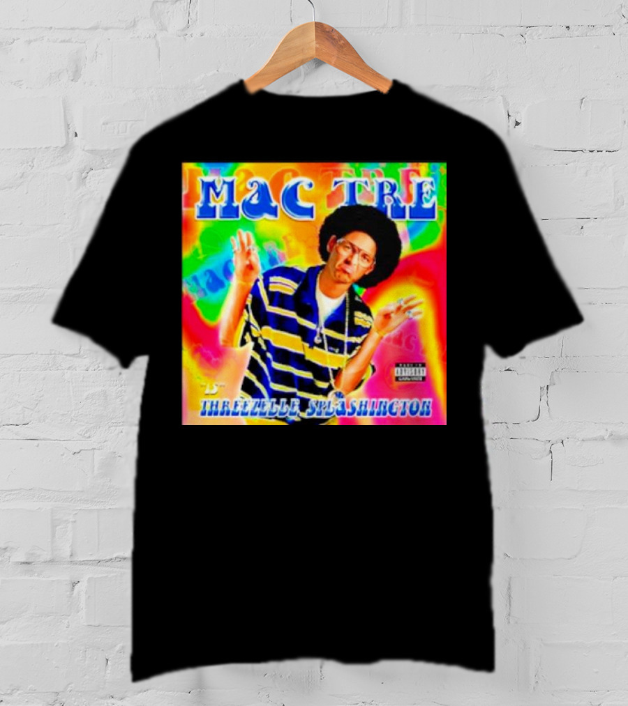 Mac Tre Is Threezelle Splashington Vibrant Hip-Hop T-Shirt