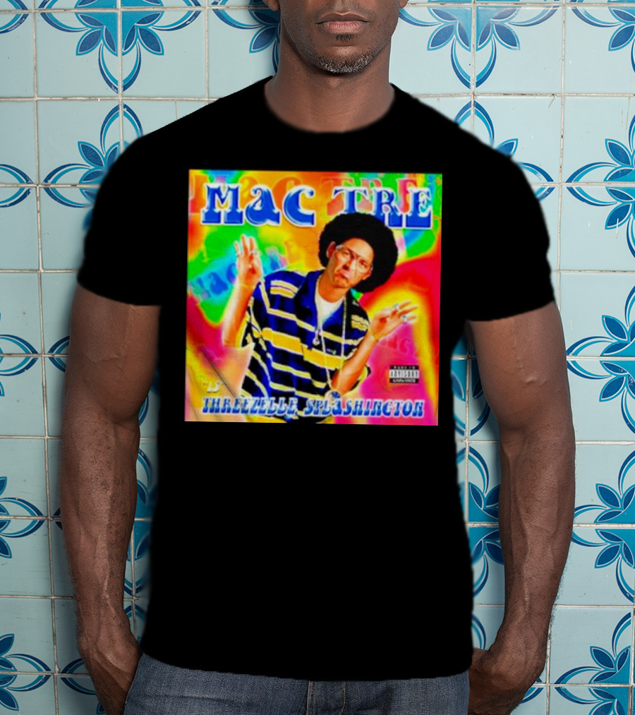 Mac Tre Is Threezelle Splashington Vibrant Hip-Hop T-Shirt