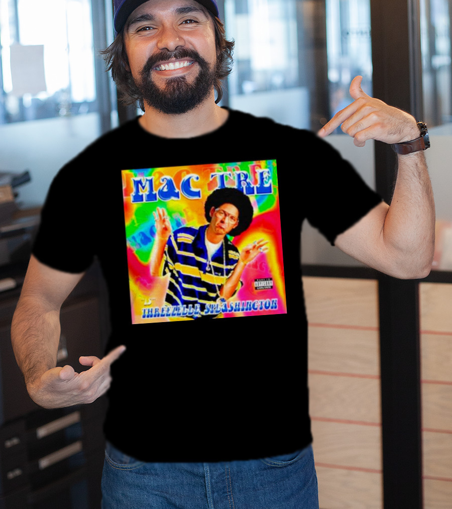 Mac Tre Is Threezelle Splashington Vibrant Hip-Hop T-Shirt