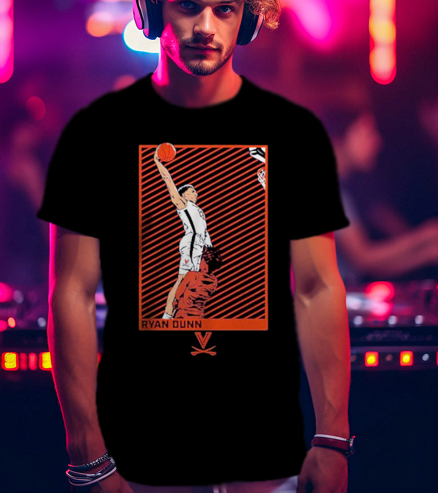Ryan Dunn UVA Basketball Dunk T-Shirt
