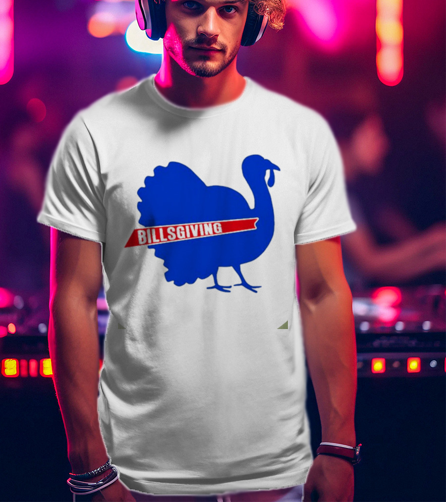 Buffalo Bills Thanksgiving Turkey Billsgiving T-Shirt