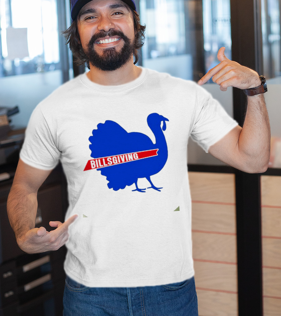 Buffalo Bills Thanksgiving Turkey Billsgiving T-Shirt