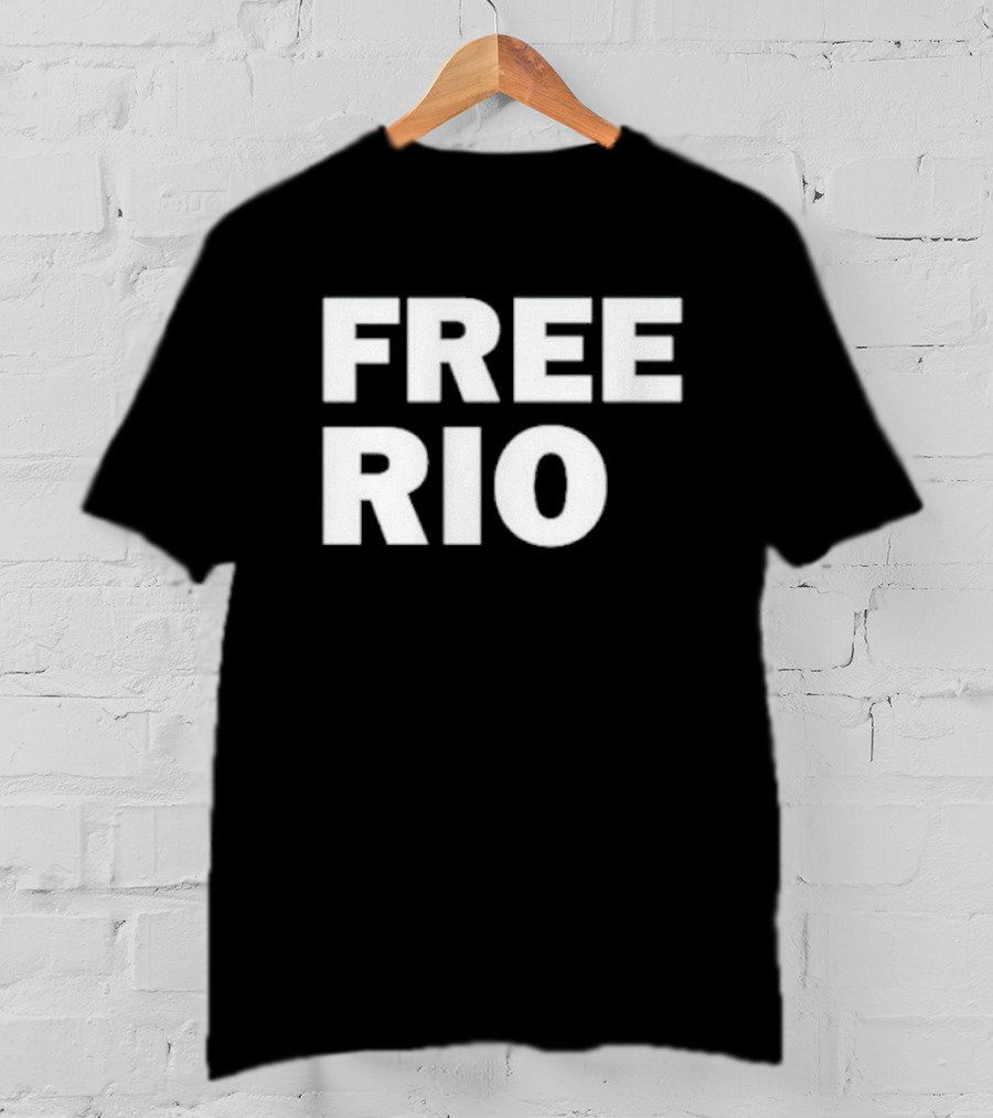 FREE RIO Movement Campaign Support T-Shirt