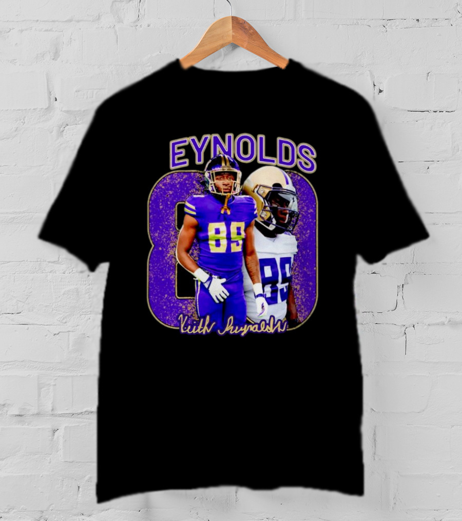 Eynolds 89 Keith Reynolds Husky Football Jersey T-Shirt