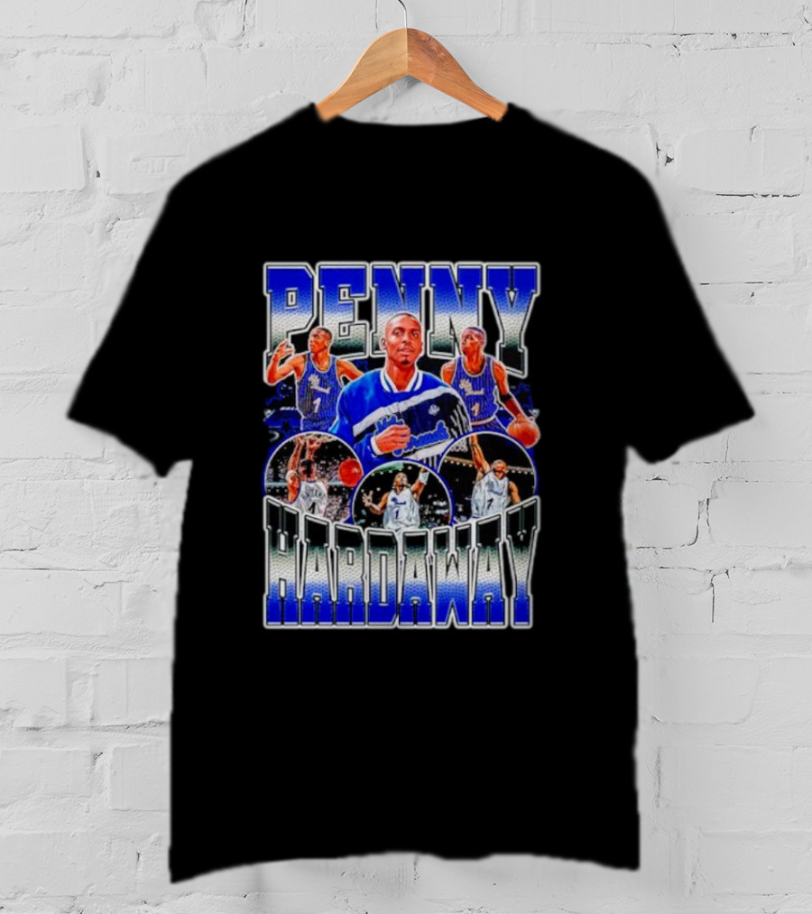 Penny Hardaway Orlando Magic Basketball Legend Retro Collection T-Shirt