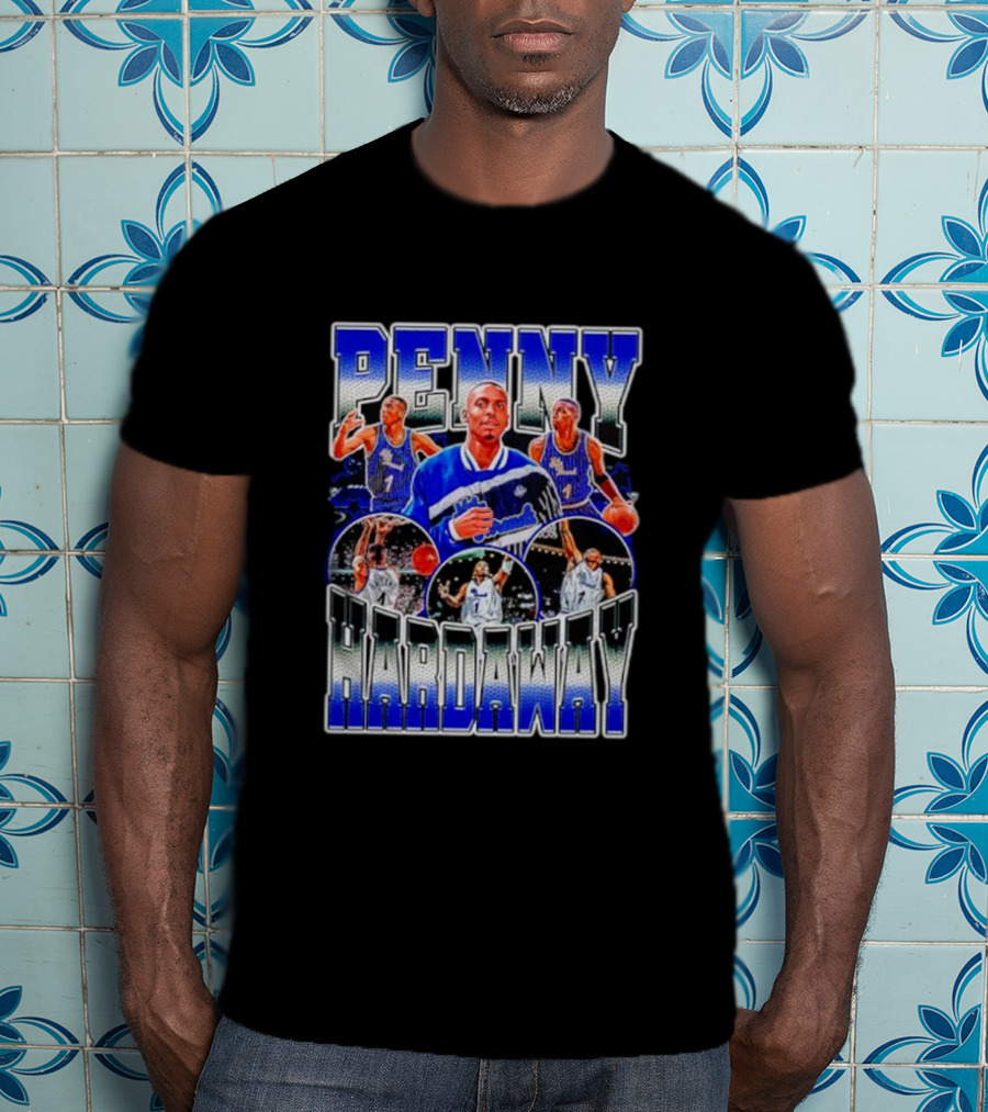 Penny Hardaway Orlando Magic Basketball Legend Retro Collection T-Shirt
