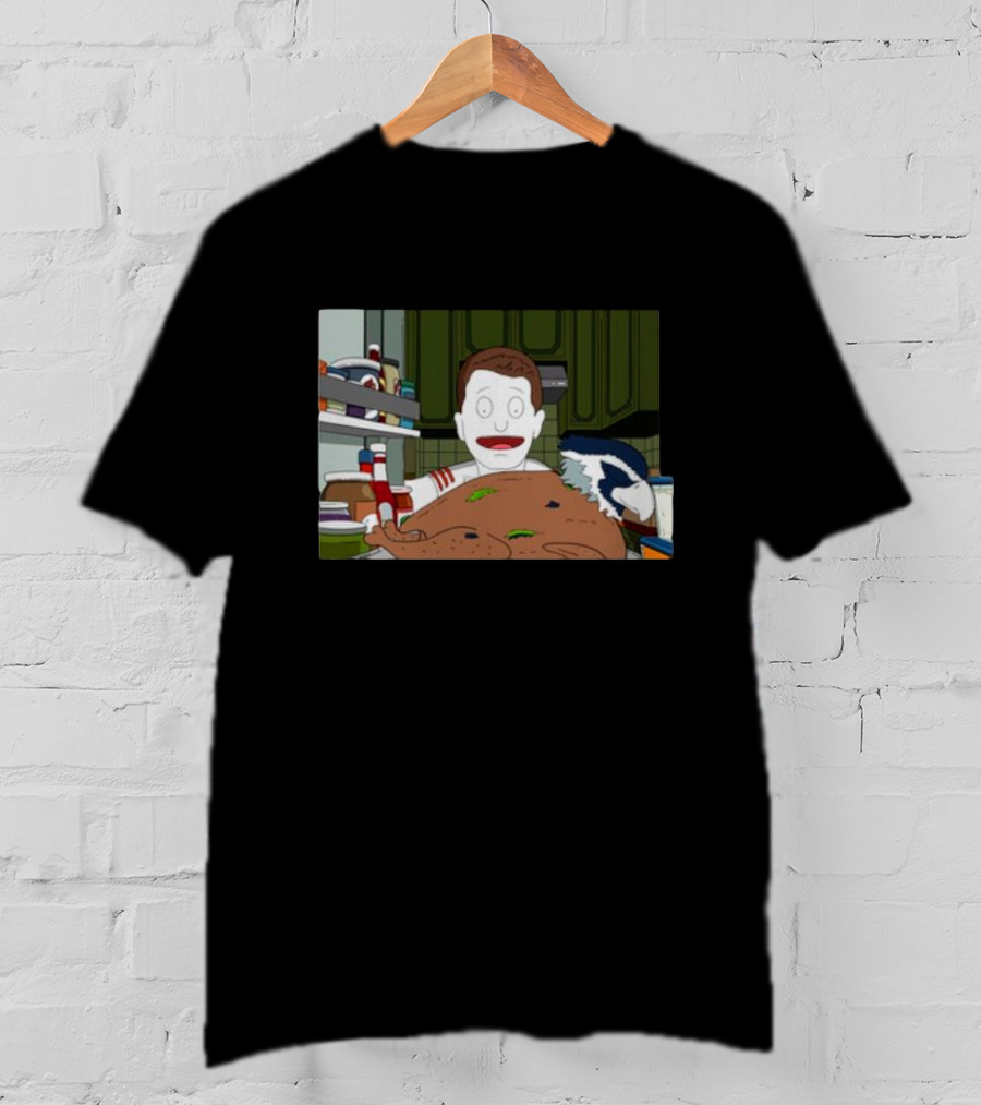 Thanksgiving Seahawk San Francisco 49ers Turkey Cartoon T-Shirt