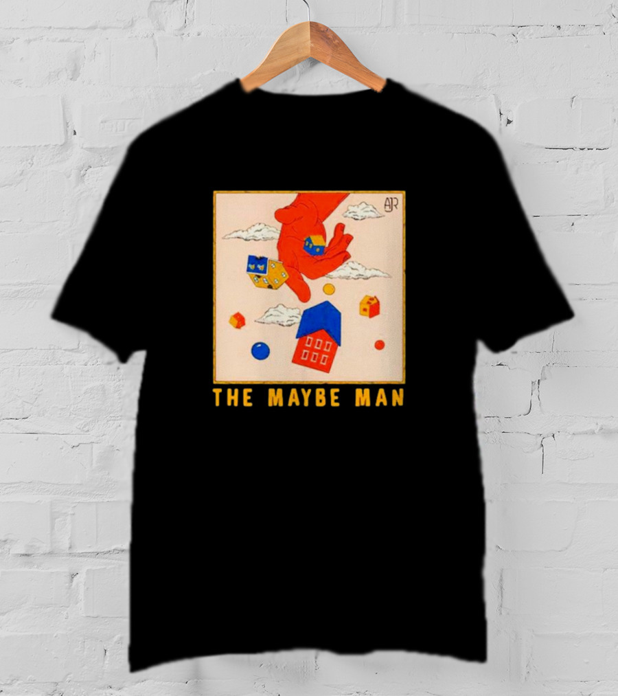 The Maybe Man Floating Houses And Clouds AJR T-Shirt