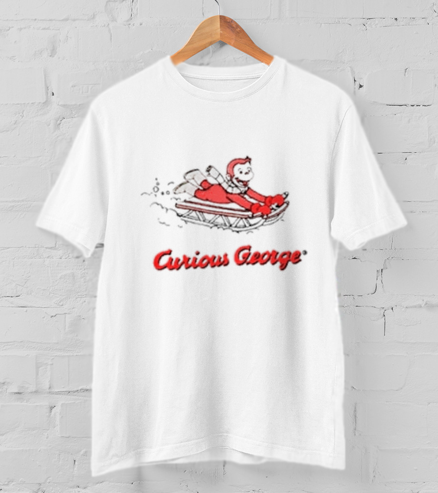 Curious George Sledding Adventure T-Shirt