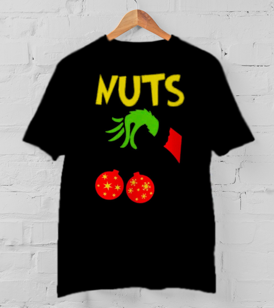 Nuts Grinch Christmas Couples Baby T-Shirt
