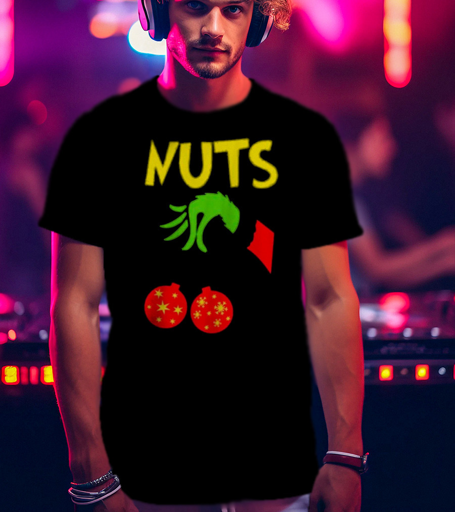 Nuts Grinch Christmas Couples Baby T-Shirt