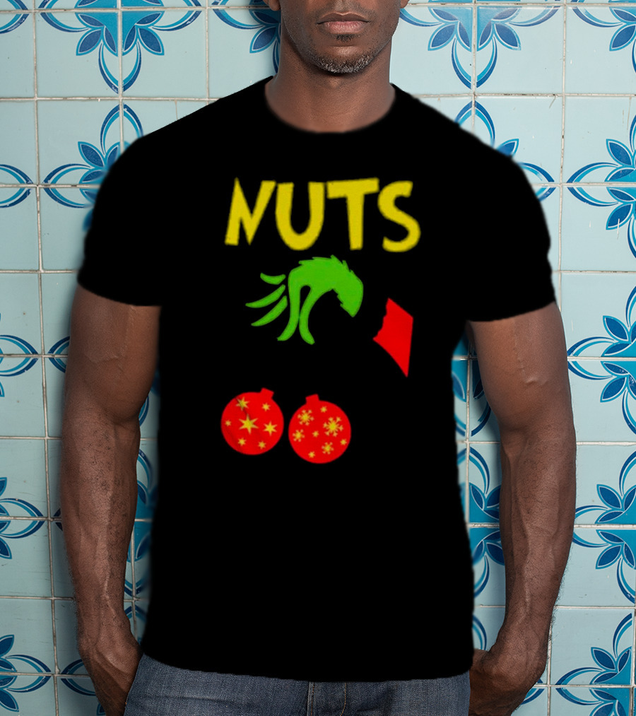 Nuts Grinch Christmas Couples Baby T-Shirt