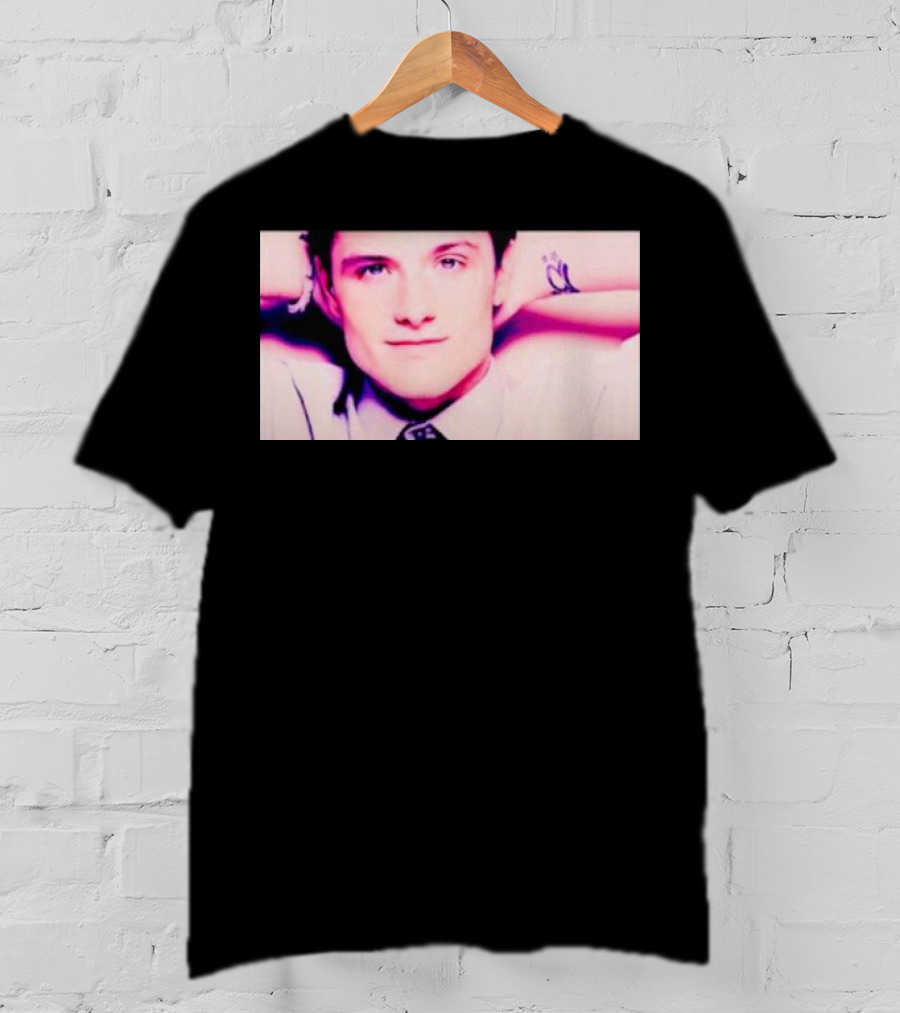 Josh Hutcherson Whistle Iconic Pose T-Shirt