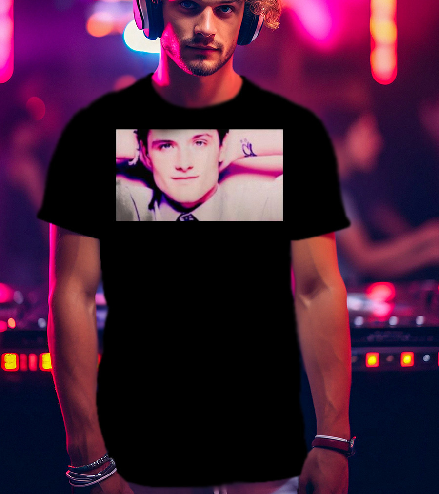 Josh Hutcherson Whistle Iconic Pose T-Shirt