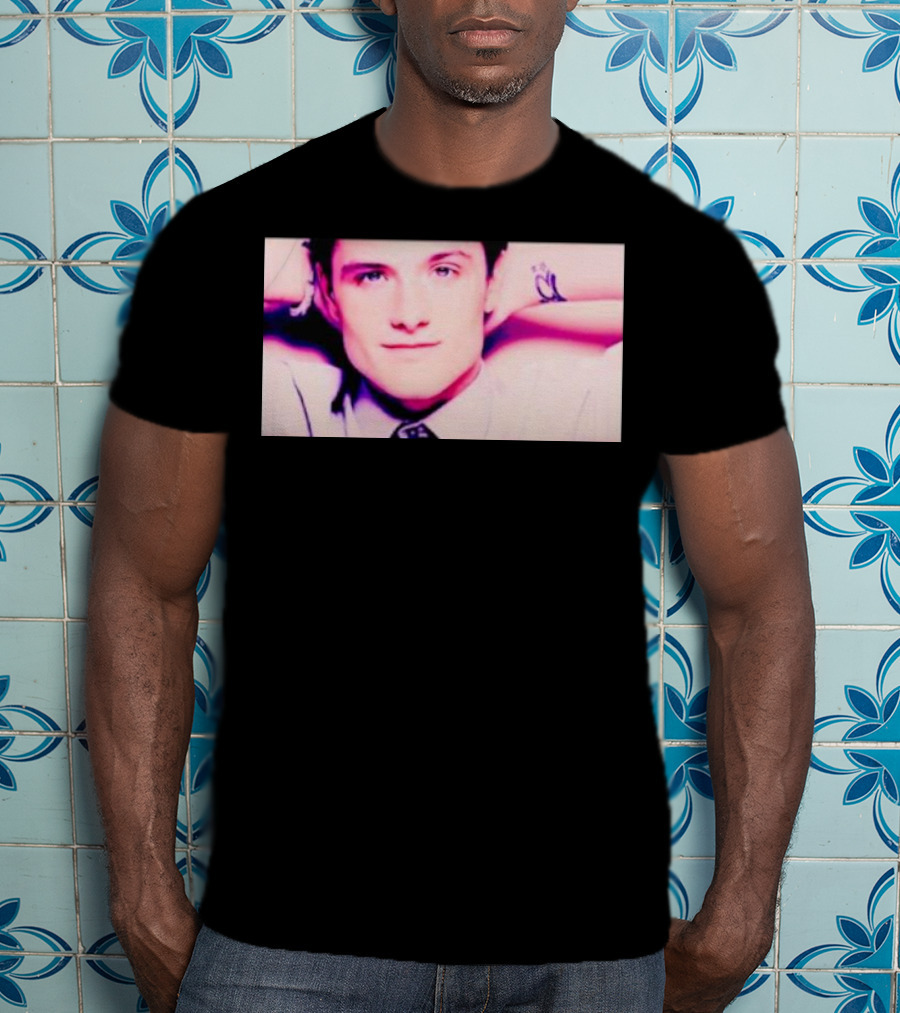 Josh Hutcherson Whistle Iconic Pose T-Shirt
