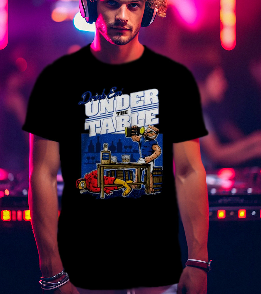 Kentucky Wildcats Vs. Louisville Cardinals Drink Em Under The Table T-Shirt