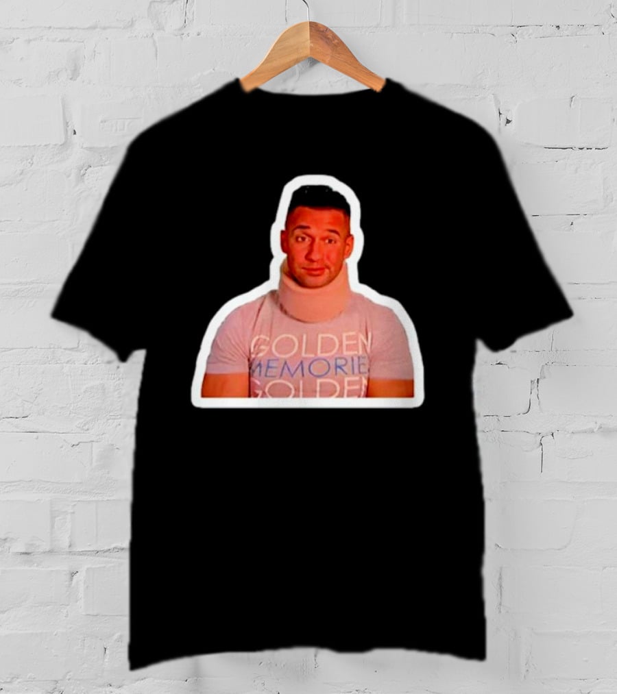Golden Memories Mike Sorrentino Neck Brace T-Shirt
